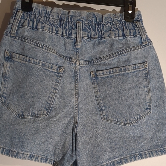 a.n.a Blue Jean Shorts High-Waisted Vintage Style - Picture 4 of 4